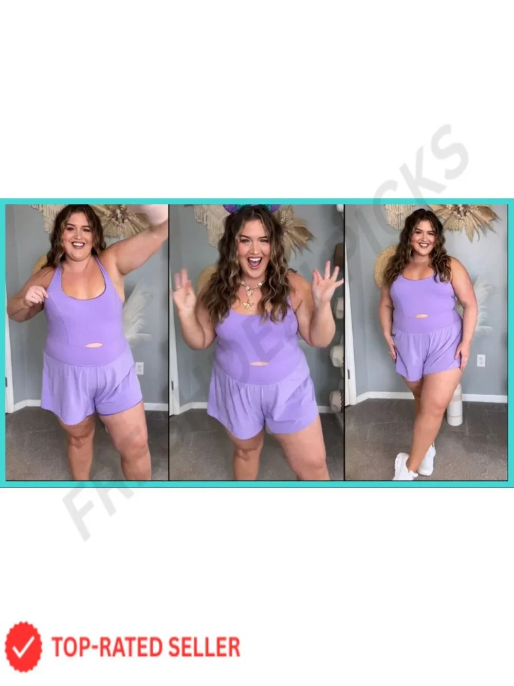 Sculpting Athletic Romper with Bra, High Stretch, Removable Pads